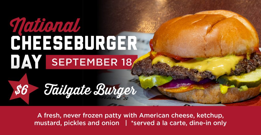 National Cheeseburger Day Deals 2023