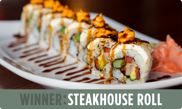 Drake's 2024 Sushi of the Month Winner: Steakhouse Roll