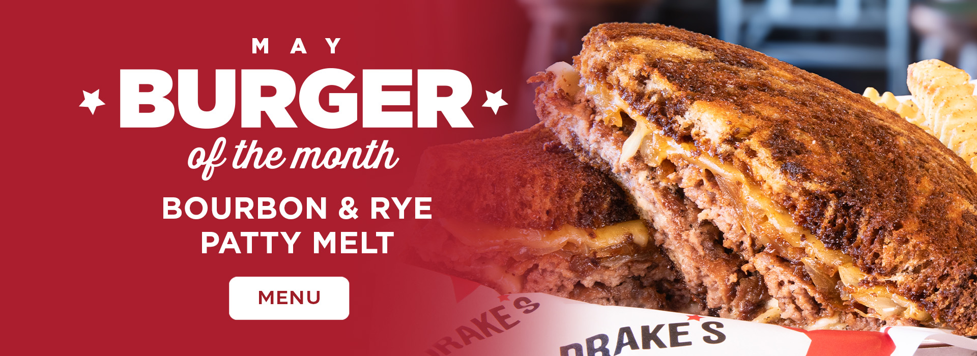Click or tap here to see our burger of the month special!