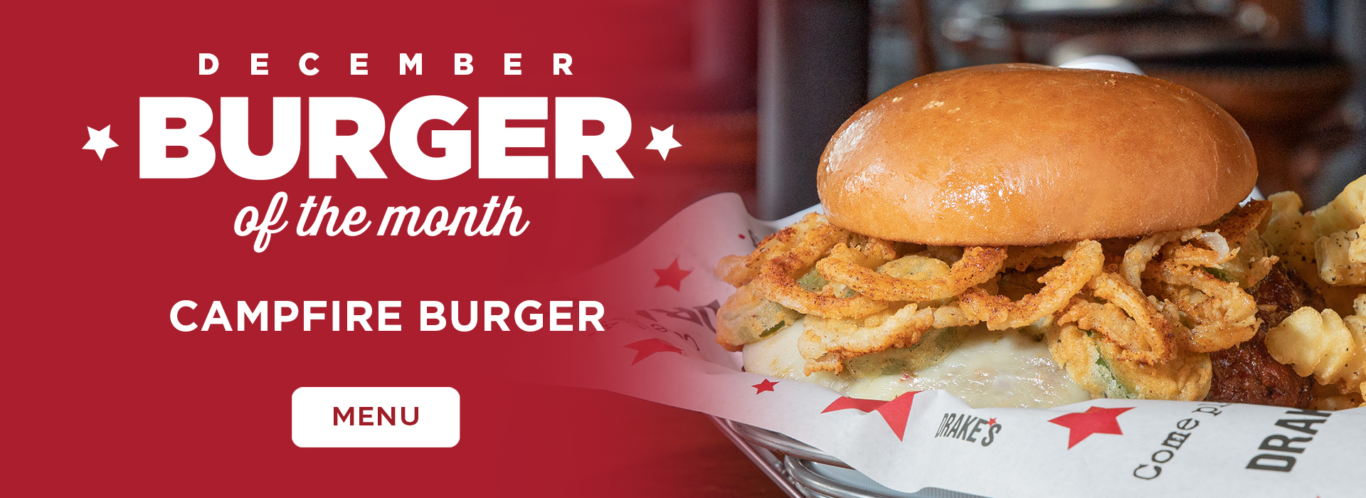 Click or tap here to see our burger of the month special!