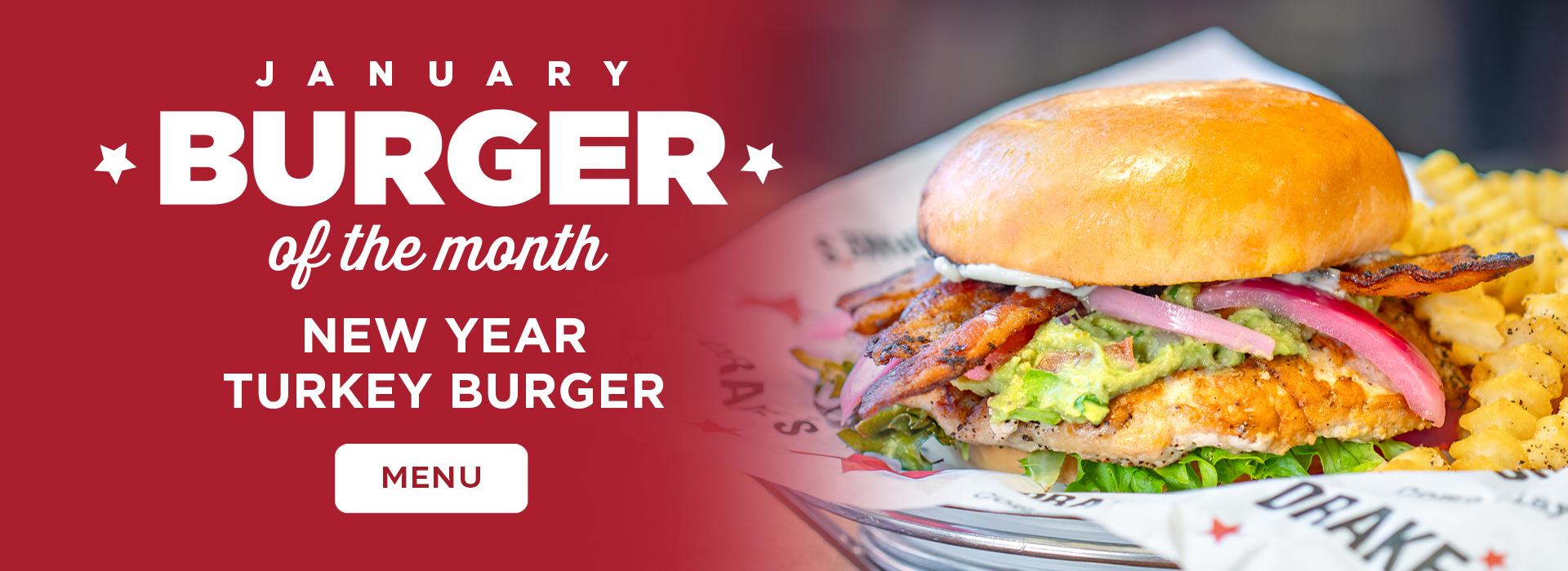 Click or tap here to see our burger of the month special!