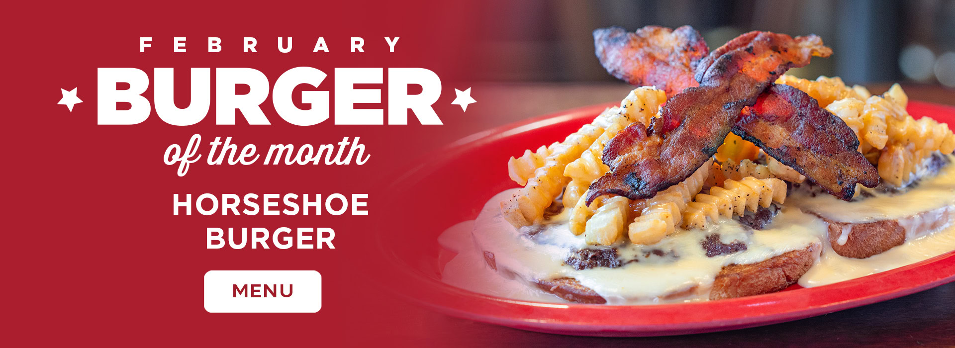 Click or tap here to see our burger of the month special!