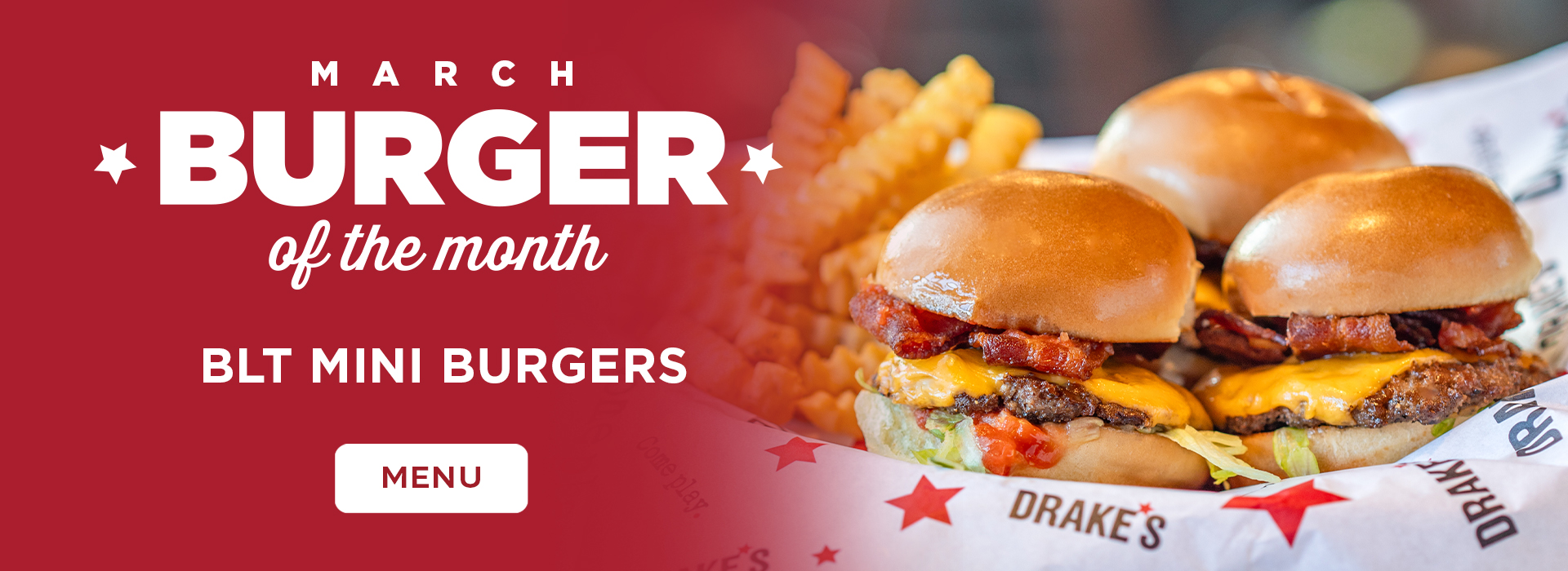 Click or tap here to see our burger of the month special!