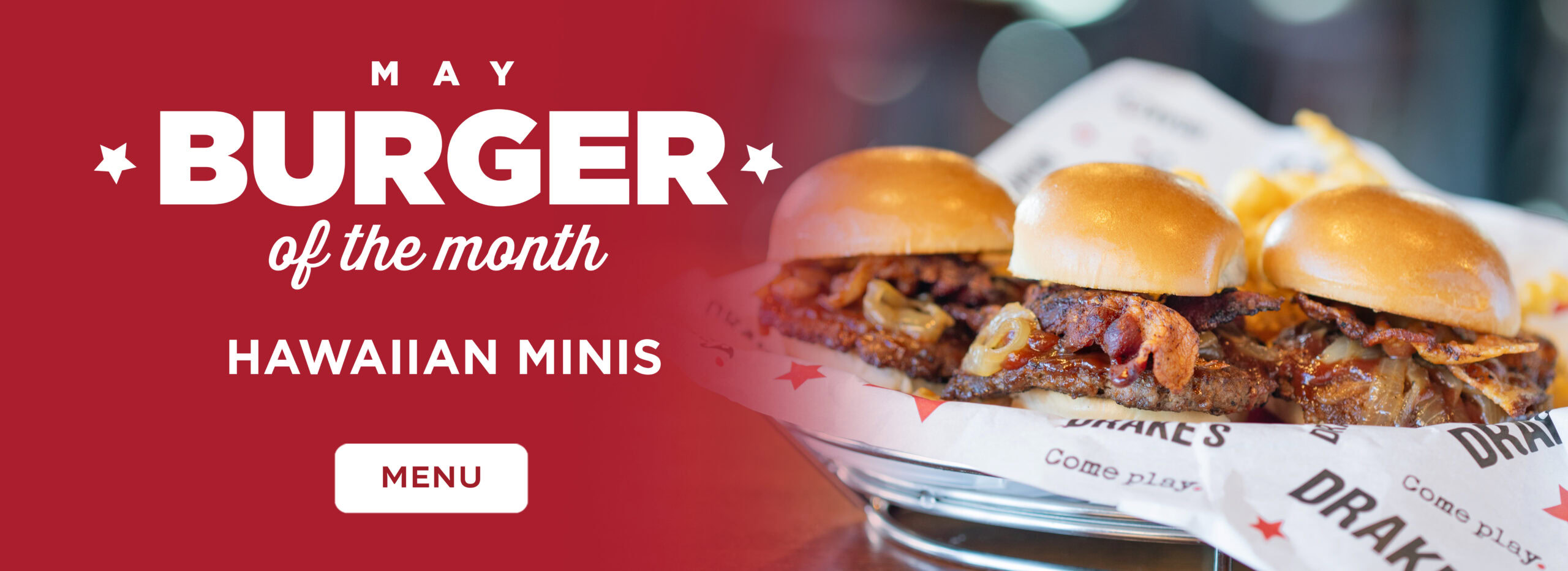 Click or tap here to see our burger of the month special!