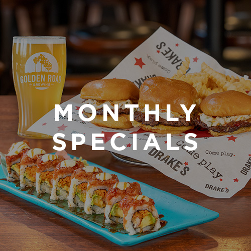 Monthly Specials