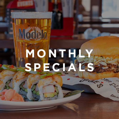 Monthly Specials
