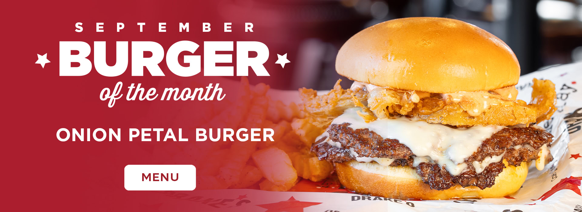 Click or tap here to see our burger of the month special!