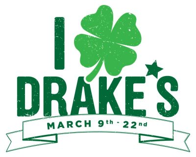 I Shamrock Drake's March 9th - 22nd